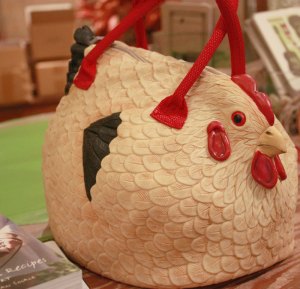 Whimsical Chicken Purse