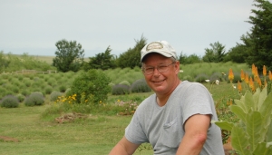 Mike Neustrom of Prairie Lavender Farm