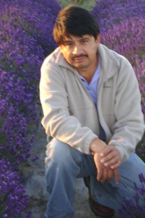Victor in Lavender Field